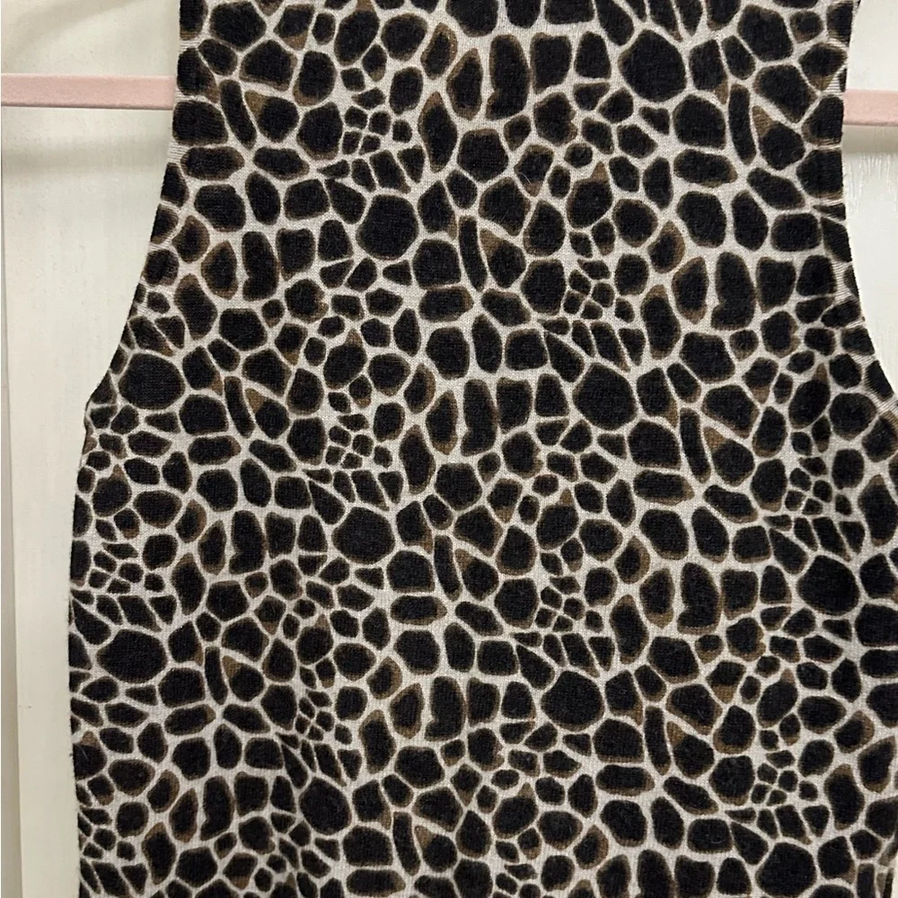 Ann Taylor leopard design sweater set XS - Picture 2 of 8